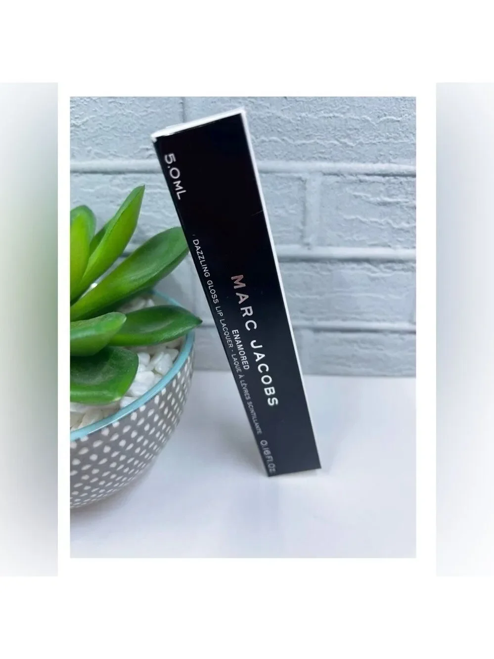 Marc Jacobs Enamored Lip Gloss Get Lucky Metallic Brown Full Size
